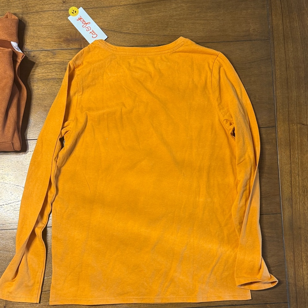 Girls set of long sleeve top, knit sweater and jacket, Size 14 - Picture 7 of 9